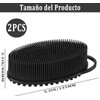 Cepillo de Baño de Silicona EPANO (2 Piezas) - Exfoliación