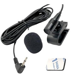 Goodsby Microphone 2.5mm Mic Handsfree Dash Car Stereo Receiver Replacement for Pioneer DEH-4500BT DEH-7300BT DEH-80PRS DEH-S31BT DEH-S31BT DEH-S4100BT DEH-S4200BT DEH-S6220BS DEH-X6500BT DEH-X65BT