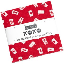 Moda XOXO Charm Pack 5" Squares Fabric by April Rosenthal
