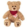 Teddy Hermann 91327 Teddy Curtis mit Halstuch 30 cm, Kuscheltier,
