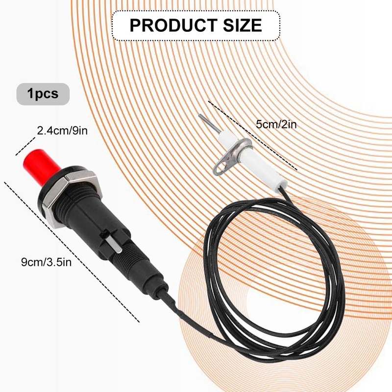 KARELLS Piezo Igniter, Piezo Tinder Gas Grill, Ignition Spark, Piezo