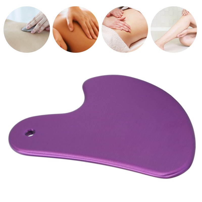 Scraping Board Aluminum Alloy Guasha Facial Tool Whole Body General