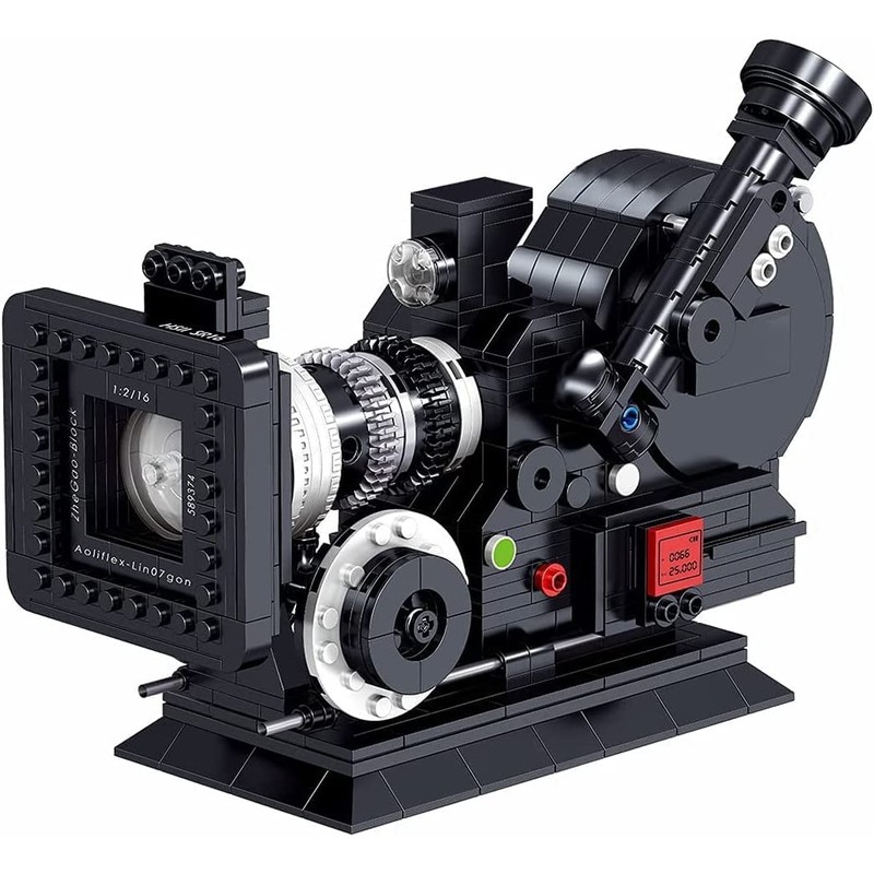 FULHOLPE Technic SLR Camera Building Kit, 608 PCS Retro Digital