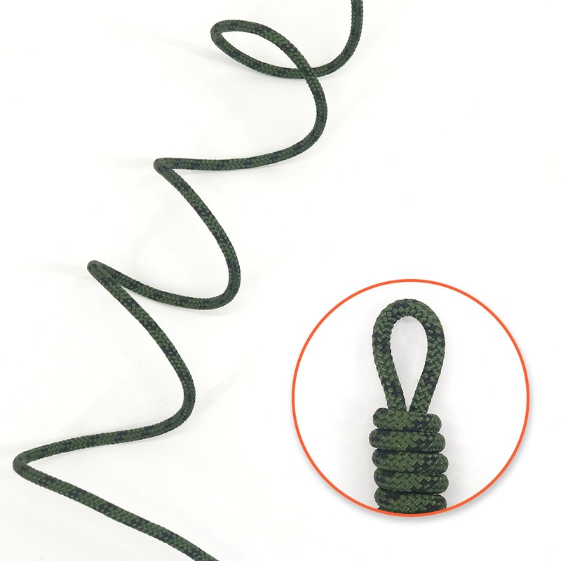NewDoar Static Climbing Rope 6mm Accessory Cord Rope,for Arborist Tree,