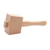Mipcase Wooden Mallet Hammer for Woodworking and DIY Projects Premium