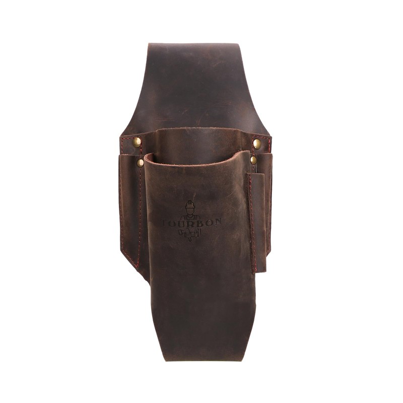 Tourbn Tourbon Leather Felling Wedge Logging Pouch for Tree Cutting