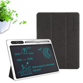 Electronic 9 Inch Notepad, LCD Tablet Drawing Pad - Flexible, Bright, Very Practical, More 100,000 Writes - Daily Notes for Business Studies, Meetings