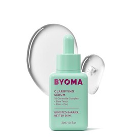 BYOMA Suero Clarificante – Suero Reparador de Barrera – Suero Facial Clarificante para Piel Propensa al Acné – Suero Facial Calmante con Ceramidas, Tanaceto Azul, PHA y Zinc – Piel Equilibrada y