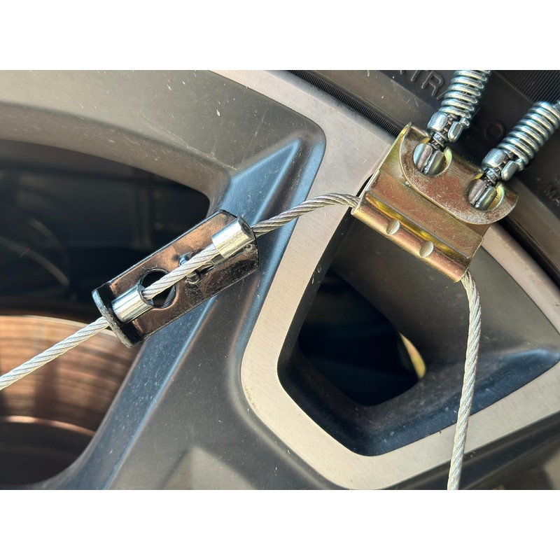 TireChain.com 275/65-18 Cable Tire Chains - SAE Class S-Diagonal Pattern,