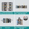 RLXROM Outdoor Packable Picnic Blanket with Zipper Folds into Tote