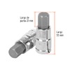 Truper D-1241-9/16, Dado de punta hexagonal std, 9/16", cuadro 1/2"