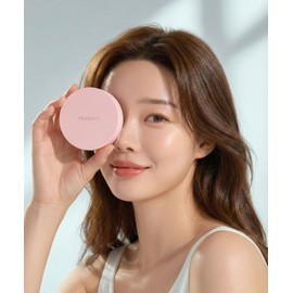 Peach Sea Focus On Air Velvet Cushion