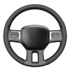 MEWANT Steering Wheel Covers for Dodge RAM 2500 2009-2010 Hand-Stitched