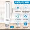 2 Pieces Bug Zapper Light Bulb 2U Type E27 20W