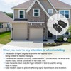41A5034 Garage Door Sensor with Brackets, Replacement for Liftmaster Chamberlain