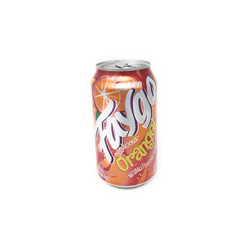 Faygo Orange 12 pack - 12 oz cans
