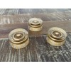 Unbranded Fender Strat Set Of 3 Barely Sloped Gold Acrylic