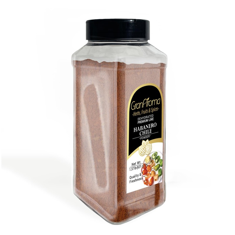 GranAroma Habanero Chile Powder, Hot & Spicy, Soups & Sauces