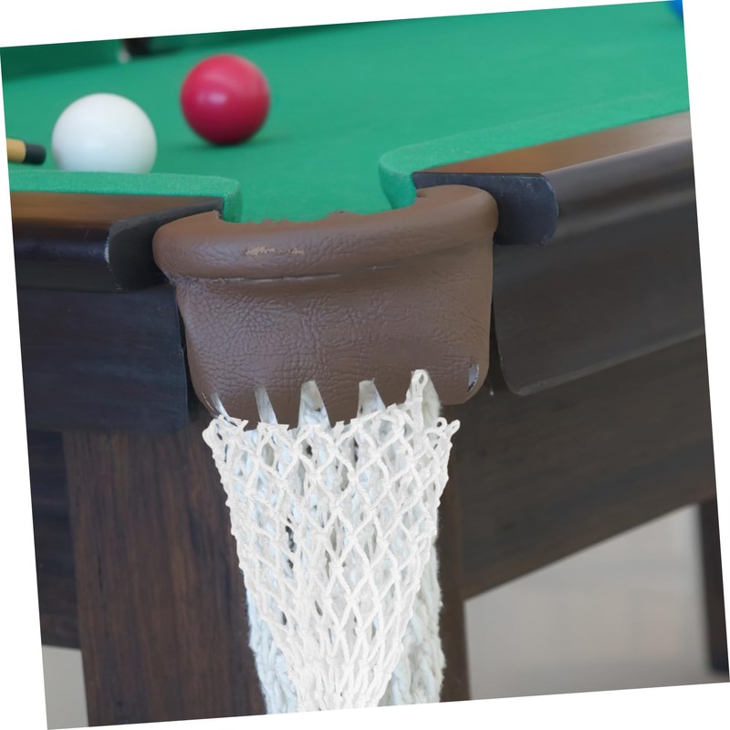 BIUDECO 6Pcs Billiard Drop Ball Basket for Pool Table Durable