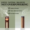 Innergy Rose Square Incense Sticks, No Bamboo Core, 50 Count