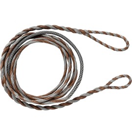 Deerseeker Flemish D97 Bow String Handmade Twist Bowstring 16 Strands 54-70 inches Fast Flight for Traditional Longbow Recurve Bow Replacement Archery Accessories