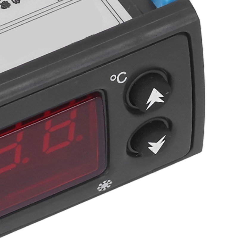 Temperature Controller Defrosting Cooling Thermostat Digital Display AC for Cooler