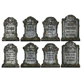 Beistle Tombstone Cutouts