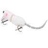 Artificial Simulation Mouse Shape Lure Bait Fishing Accessories with Treble