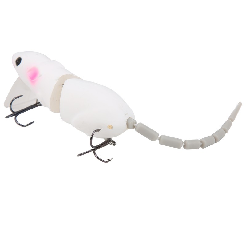 Artificial Simulation Mouse Shape Lure Bait Fishing Accessories with Treble