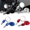 7/8" Hand Bar Rear View Mirrors, Keenso Adjustable 3" Round