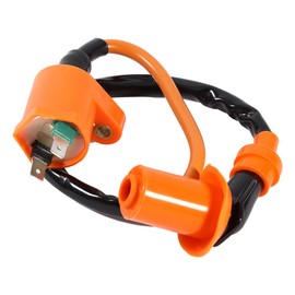 CDI Ignition Coil Spark Plug Racing Performance 6 Pin CDI Box + Ignition Coil + Spark Plug for Gy6 50 cc 125 cc 150 cc ATV Scooter Motor Moped Dirt Bike Go Kart