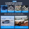 KEEPDSGN Wheel Tire Snow Anti-skid Chains For Car Truck Suv
