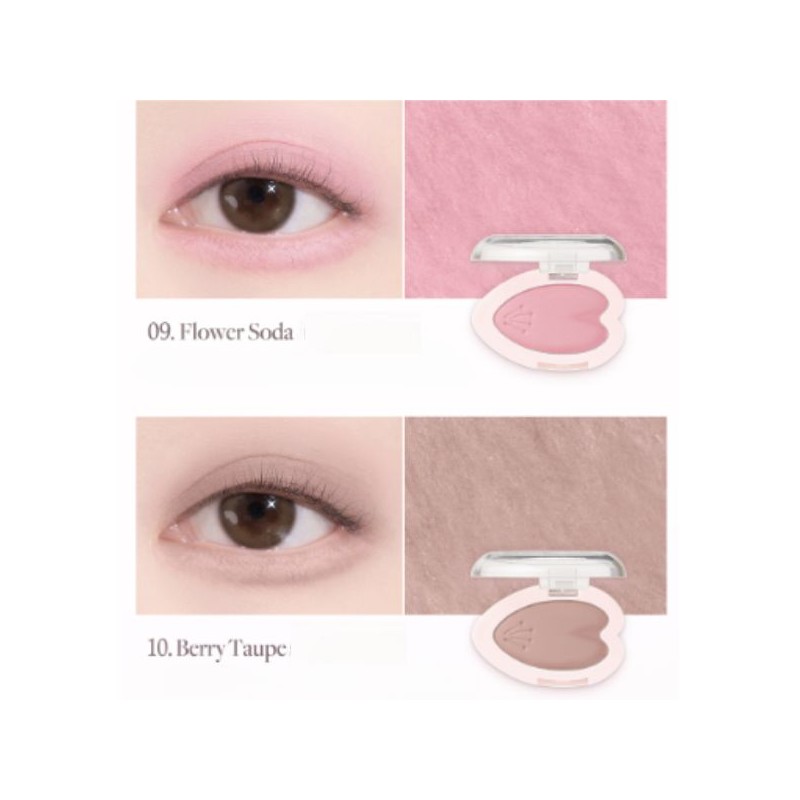 DASIQUE Blooming Single Shadow 1.8g, Color:02 Sakura Cream