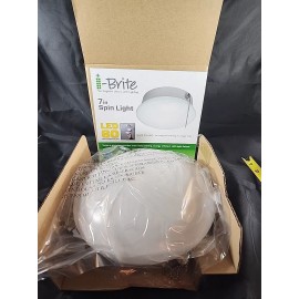 ETI NEW ETI i-Brite Spin Light 7 Inch 60W Flush Ceiling Mount LED EASY install  44d