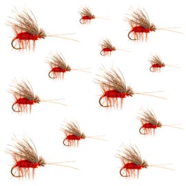 12 October Irresistible Caddis Dry Fly Hatch Pack | Premium Dry Flies for Trout | Fly Fishing Flies for Trout