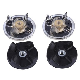 Hsthe Sea 2 Pair Base Gear and Blade Gear for Magic Bullet Blade Replacement Parts Compatible with Magic Bullet Blender MB1001 250W