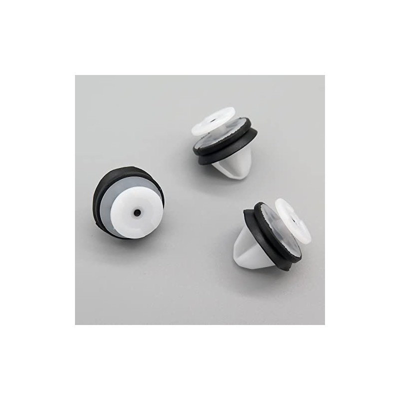 VVO Fasteners White Plastic Clips Rear Door Panel Compatible with