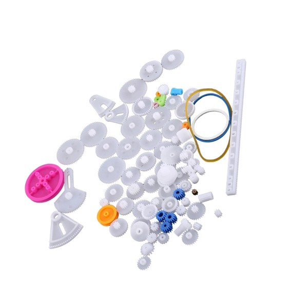 Unbranded Plastic Gears Pulley Belt Worm Kits Crown Gear Set