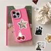 50PCS Downtown Aesthetic Stickers Cool Girls Y2k Stickers(Golden)