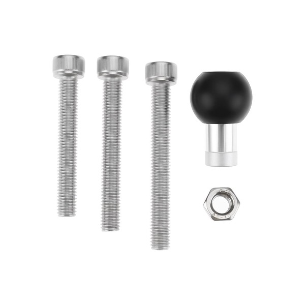 ECSiNG 1 Set Motorcycle Handlebar Mount Kit with M8 Screws