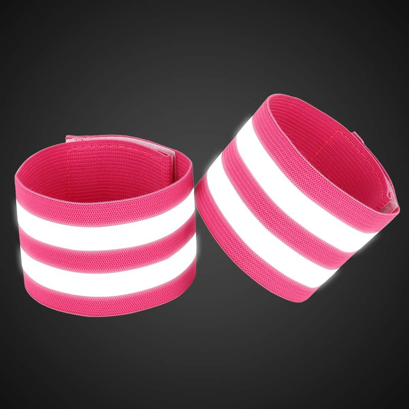 X AUTOHAUX 4 Pcs Reflective Bands for Wrist Reflective Wristbands