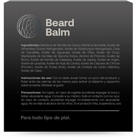 Bálsamo para Manejo y Fortalecimiento de Barba de 150 g. Ingredientes 100% Naturales, Cera para Bigote y Barba. Beard Balm B Life.