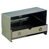 Grave Incense Plate, Drawer Type, Roof/Side Guard Included, High Quality Stainless Steel [Leader Incense Plate, S Type]