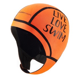 Buddyswim Neoprene Swimming Cap 2.5mm Open Water Swimming Cap Orange S
