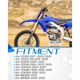 YSMOTO Dirt Bike Clutch Brake Lever Foldable for YZ125/250 2015-2025, YZ250F 2009-2025, YZ125X 2017-2025, YZ250X 2016-2025, YZ426F/450F 2009-2025 And More Motorcycles, BLUE