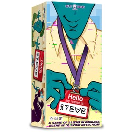 Hello My Name is Steve The Disguise Creation Card Game if disception and Trickery