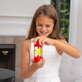 (1) Calming liquid drop spiral timer sensory visually stimulating bubble motion autism adhd fidget toy