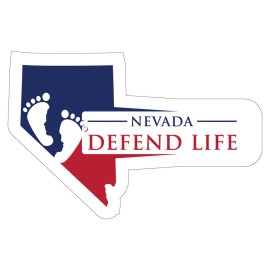 Nevada Defend Life Sticker Pro-Life Sticker