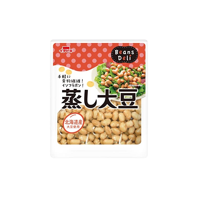 Ichibiki Beans Deli Steamed Soybeans, 3.5 oz (100 g) x