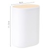 Toothpick Dispenser Toothpick Holder, Pop-Up Automatic Toothpick Dispenser with Easy-Lift